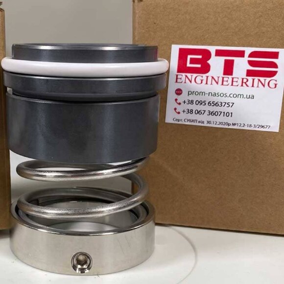 Ущільнення торцеве валу насосу R-108U 65, SIC/SIC, PTFE, 304, T5F