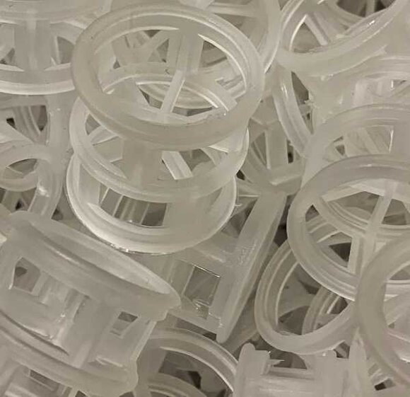 Pall Ring made of Polyethylene (PE), 50 mm, VFF (m3)