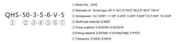 Pump for pure butyl alcohol, butanol QHS-65-5, AISI 304 Pump for pure butyl alcohol, butanol QHS-65-5, AISI 304