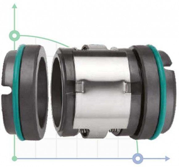 Gleitringdichtung R-M74D 18, TC/TC, EPDM, 304, G9