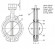 PN16 DN80 Butterfly valve, body and disc made of stainless steel AISI 316, Seat EPDM