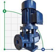 IRG BGL 25-125 (4/20), 0,75kW, 2880 насос центробіжний вертикальний