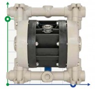 Пневматичний мембранний насос BOXER 50 PP IB50-P-МTTPV Пневматичний мембранний насос BOXER 50 PP IB50-P-МTTPV