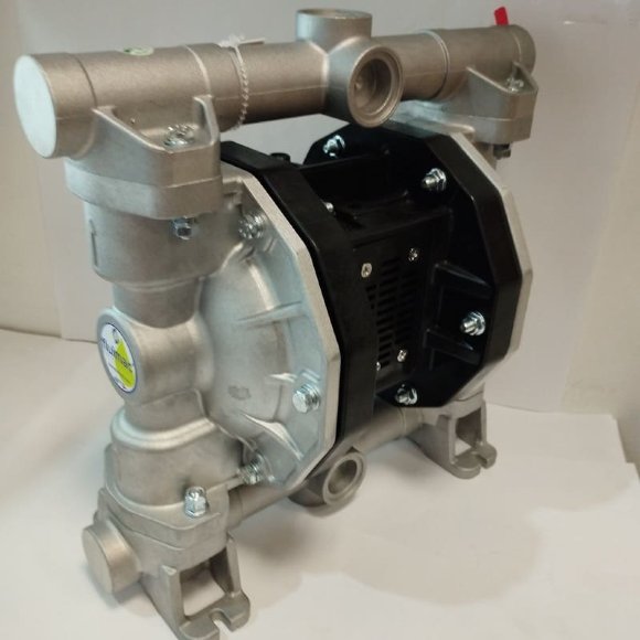 Пневматический мембранный насос PHOENIX P90 ALU SANTOPRENE+PTFE, 100 л/мин для лака Пневматический мембранный насос PHOENIX P90 ALU SANTOPRENE+PTFE, 100 л/мин для лака