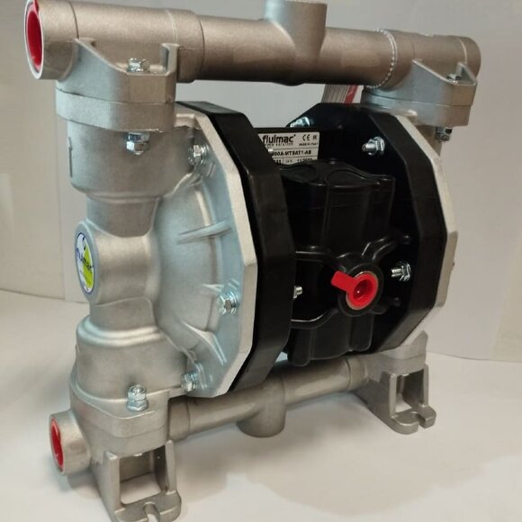 Пневматический мембранный насос PHOENIX P90 ALU SANTOPRENE+PTFE, 100 л/мин для лака Пневматический мембранный насос PHOENIX P90 ALU SANTOPRENE+PTFE, 100 л/мин для лака