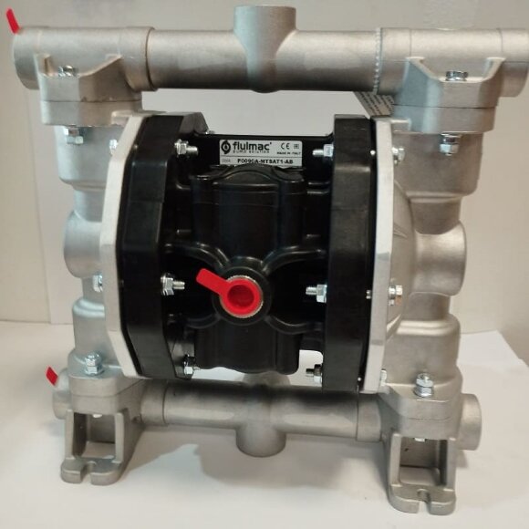 Пневматический мембранный насос PHOENIX P90 ALU SANTOPRENE+PTFE, 100 л/мин для лака Пневматический мембранный насос PHOENIX P90 ALU SANTOPRENE+PTFE, 100 л/мин для лака