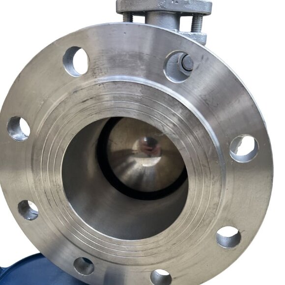 PN16 DN100 Robinet à bille en acier inoxydable AISI 316, Siège PTFE