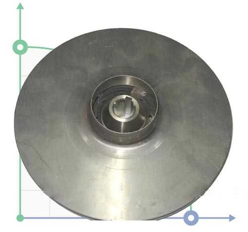 Laufrad für die Ebara 3M 40-160/5,5 Pumpe