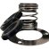 Doppeldichtung der Pumpenwelle R-4702 45, SIC/SIC/SIC/SIC, NBR, 304