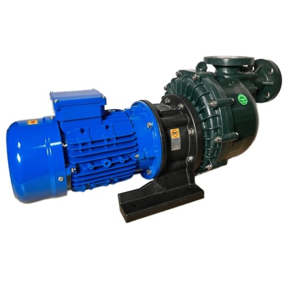 Насос для раствора сульфит натрия QHB-40012 PVDF, 245L/min, 12,5m, 380V, центробежный самовсасывающий