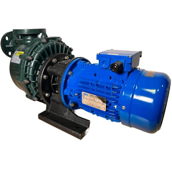 Насос для раствора сульфит натрия QHB-40012 PVDF, 245L/min, 12,5m, 380V, центробежный самовсасывающий