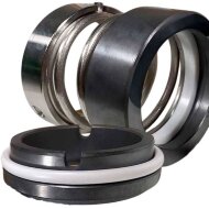 Gleitringdichtung für Pumpenwelle R-108U 80, SiC/SiC, PTFE, 304, T5F