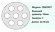 Microfiltration ceramic membrane CRM2507-500nm