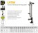 Veneroni LVTM 15/540, 4,5m, 360 m3/h vertical pump from PTO and mixing screw