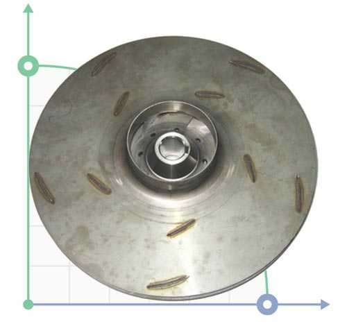 Laufrad für die Ebara 3M 40-200/5,5 Pumpe