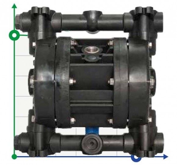 Пневматический мембранный насос BOXER 50 PVDF IB50-FCMTTFT--PC
