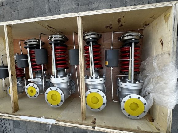 Редукційний клапан DN50, корпус WCB, тиск вхід 5 bar вихід 3 bar, пара, 600 кг/год