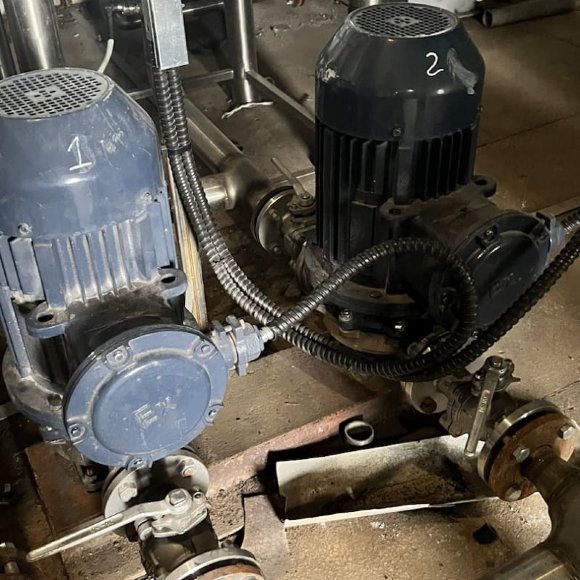 IHG BGLHB 65-200 (25/50), 7,5kW, 2880, Ex - bomba vertical de acero inoxidable IHG BGLHB 65-200 (25/50), 7,5kW, 2880, Ex - bomba vertical de acero inoxidable