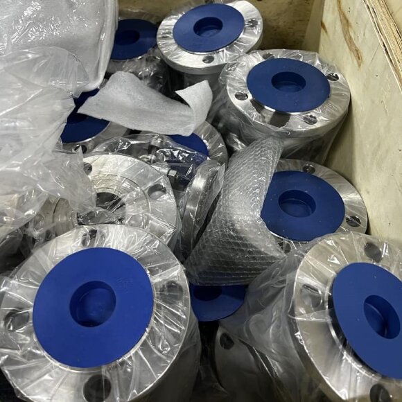 PN16 DN65 Stainless steel ball valve AISI 316, Seat: PTFE PN16 DN65 Stainless steel ball valve AISI 316, Seat: PTFE
