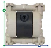 Bomba neumática de membrana MICROBOXER PP IMICR-P-HTTPT-- Bomba neumática de membrana MICROBOXER PP IMICR-P-HTTPT--