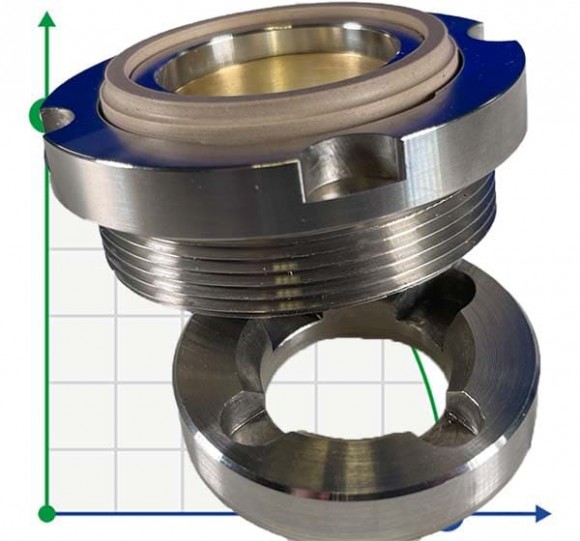 Uszczelnienie mechaniczne Cryostar R-MFLC12 27,5, PPCF/TC, VITON, 316
