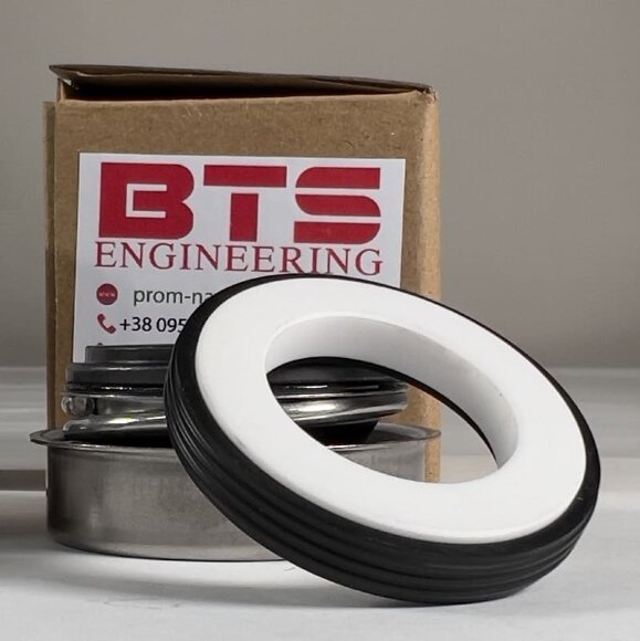 Mechanical seal R-6B 12, M, SIC/SIC, NBR, 304