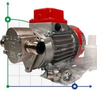 Zahnradpumpe für viskose Flüssigkeiten NOVAX MARINA G 20 12V Zahnradpumpe für viskose Flüssigkeiten NOVAX MARINA G 20 12V