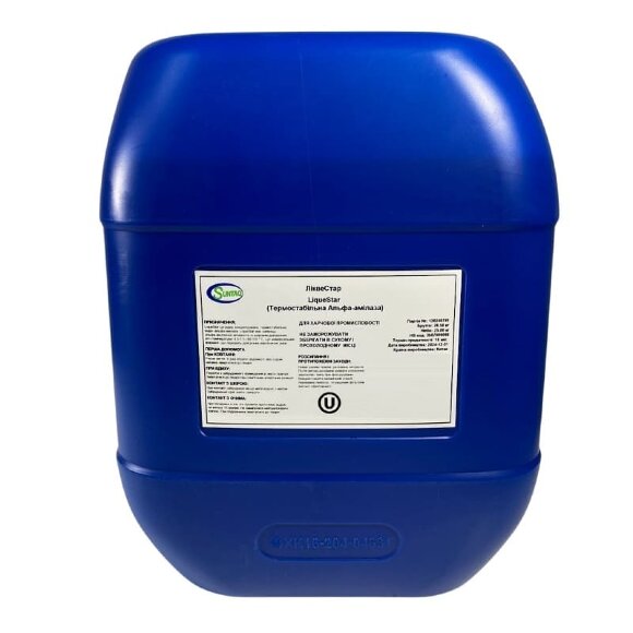 Thermally stable endo-alpha-amylase LiqueStar, kg Thermally stable endo-alpha-amylase LiqueStar, kg