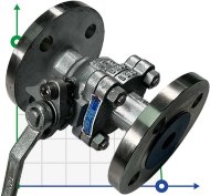 PN16 DN32 Шаровой кран из нержавеющей стали AISI 316, Seat PTFE PN16 DN32 Шаровой кран из нержавеющей стали AISI 316, Seat PTFE
