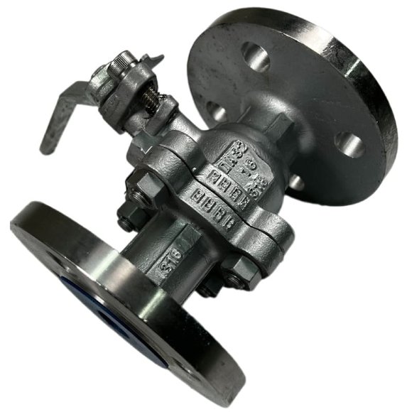 PN16 DN32 Stainless steel ball valve AISI 316, seat PTFE PN16 DN32 Stainless steel ball valve AISI 316, seat PTFE