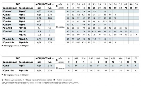 Wirbelpumpe PQ 100 Wirbelpumpe PQ 100