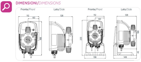 Насос дозатор PDE HC897-1 02-08/05-05/07-02 230V PVDF-PTFE-VT Насос дозатор PDE HC897-1 02-08/05-05/07-02 230V PVDF-PTFE-VT