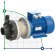 Horizontal centrifugal pump with mechanical seals DR 015 PVDF, 0.75 kW