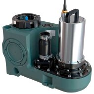 Unidad elevadora de aguas residuales con control remoto AIZL-750W Pro, 22,5/11,5, 0,75 kW, 220 V, 2800 rpm