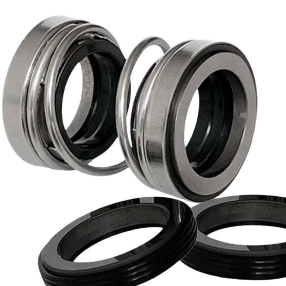 Double mechanical shaft seal R-208 16, SIC/SIC/SIC/SIC, VITON, 304, G9