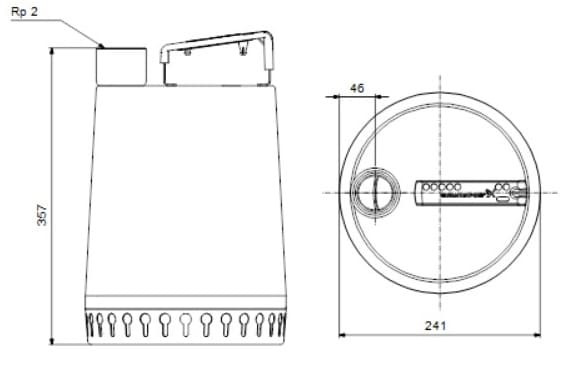 Дренажный насос Unilift AP12.50.11.1 из нержавеющей стали