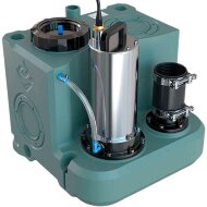 Unidad de alcantarillado para sótanos, refugios antiaéreos con cuadro de control AIZL-1100W, 27/13, 1,1 kW, 220V, 2800 rpm