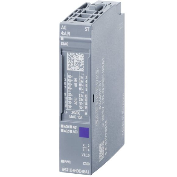 6ES7135-6HD00-0BA1, SIMATIC ET 200SP, moduł wyjść analogowych