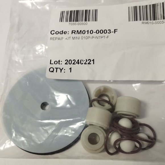 Reparatursatz für ALPHADYNAMIC RUBY Membranpumpe 010P-P-NTPT-F, Ersatzteilcode KIT kit: RM010-0003-F Reparatursatz für ALPHADYNAMIC RUBY Membranpumpe 010P-P-NTPT-F, Ersatzteilcode KIT kit: RM010-0003-F