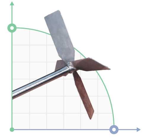 Мішалка ML401695, 0,55 кВт, 95 об/хв Мішалка ML401695, 0,55 кВт, 95 об/хв