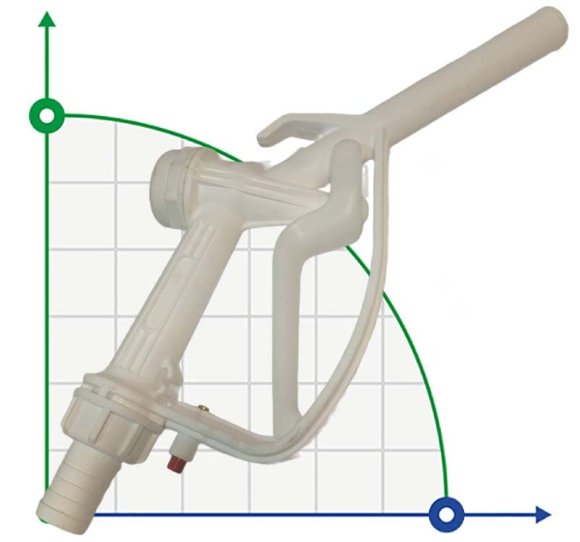 DALIMENTI * Food stuff nozzle mm 20 pistolet dozujący