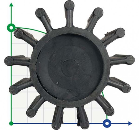 Impeller zur Pumpe AlphaDynamic CR AD80.1 (POS3) Impeller zur Pumpe AlphaDynamic CR AD80.1 (POS3)