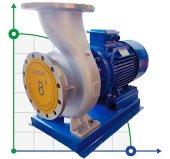 BGWH 200-250 (200/20), 18,5 kW, 1480 - pompe horizontale en acier inoxydable BGWH 200-250 (200/20), 18,5 kW, 1480 - pompe horizontale en acier inoxydable