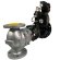 DN50 Pneumatic control valve 10Р11Y-DNx5016Z-L122C-C (cast iron body, SS304 trim) with YT-1000 positioner, input 4-20mA, Ex