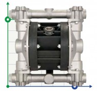 Пневматичний мембранний насос BOXER 50 Alu IB50-Al-HTTLT-- Пневматичний мембранний насос BOXER 50 Alu IB50-Al-HTTLT--