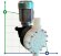 Bomba dosificadora de cloruro de aluminio con motor de membrana AQUA MSC, PVDF, 450 l/h, 5 bar, 0,37 kW, 380 V
