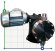 Bomba dosificadora de membrana para mezcladores AQUA MVB, AISI 316L 75 l/h, 8 bar, 0,37 kW, 380V