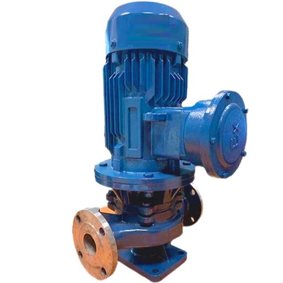 Bomba en línea de acero inoxidable IHG 65-200/2-304, 25/50, 7,5 kW, 2900 rpm, 380 V, Ex