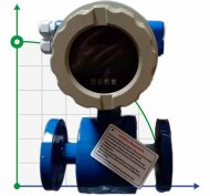 DN125 Electromagnetic flowmeter LDG PN16 (water) 0...150 m3/h, 4-20mA+RS485, carbon steel, PTFE lined DN125 Electromagnetic flowmeter LDG PN16 (water) 0...150 m3/h, 4-20mA+RS485, carbon steel, PTFE lined