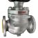 DN80 Válvula de control con actuador neumático para vapor, condensado 10P11Y-DNx8016Z-L122C-C (cuerpo hierro fundido, asiento SS304) con posicionador 